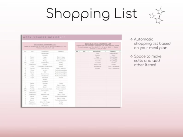 Get Our Weekly Planner & Grocery List - Image 3