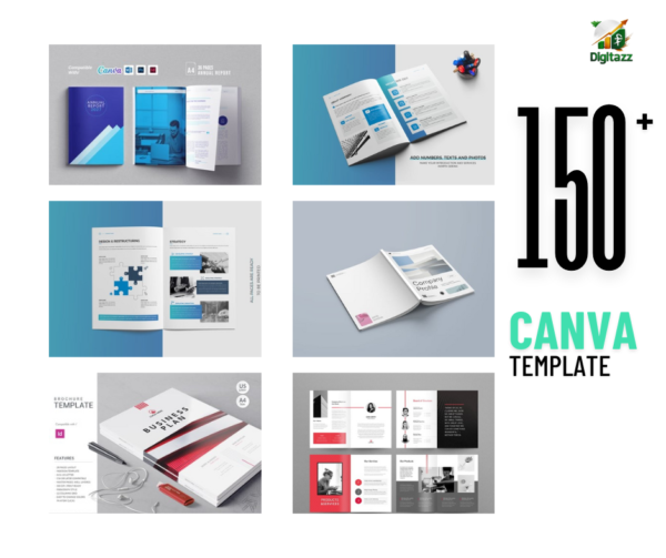 150+ professional and unique Canva Template