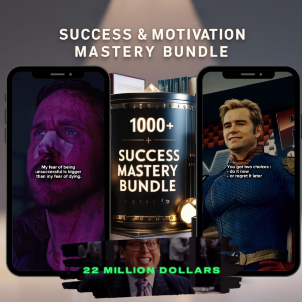 1000+ Success & Motivation Mastery Bundle